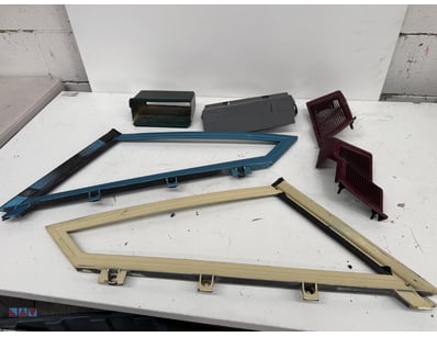 Comprehensive interior trim and ventilation compon...