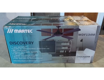 RRP $258.75 Martec Cool master ABS Range Ceiling F...