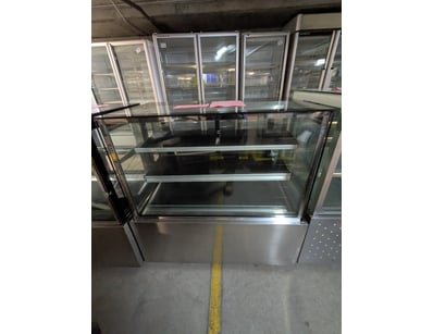 Corolla 5740VS square glass cake display fridge. C...