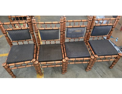 4x Traditional Indian Sankheda-style Chair

Wear...