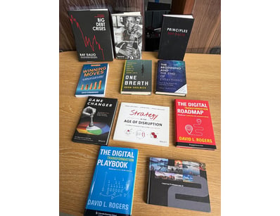 Substantial collection of business, finance, techn...