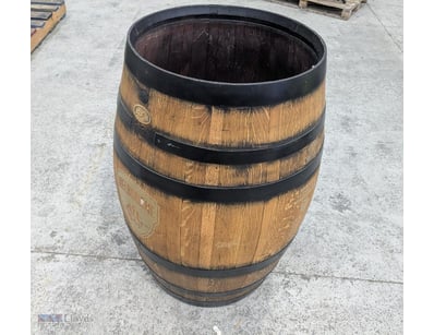 Authentic wooden barrel from Melbourne Football Cl...