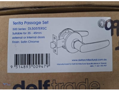 DelfTrade, Terifa Passage Set, 500 Series, Satin C...