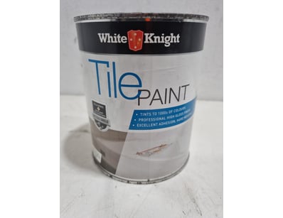 White Knight,Tile Paint gloss finish, neutral tint...
