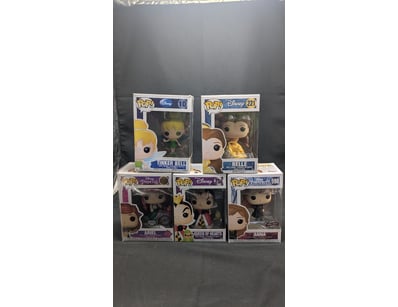 DISNEY FUNKO POP VINYL FIGURE COLLECTION - 5 PIECE...