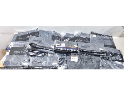 Bulk lot of Portwest Rainwear, black and navy blue...