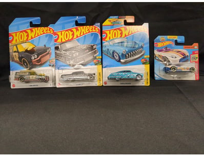 4 X ASSORTED HOT WHEELS TREASURE HUNTS INCLUDING '...