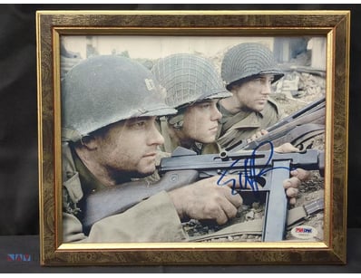 AUTOGRAPHED PHOTOGRAPH OF ED BURNS.

Item Size: He...