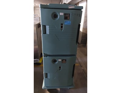 Stacked pair of vintage National brand insulated f...