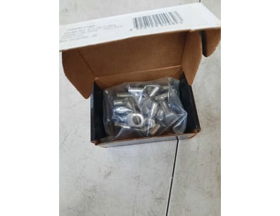 Box of copper lugs 25mm, 12mm stud, unknown quanti...