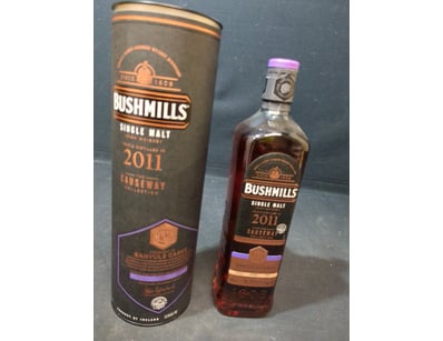 Bushmills Single Malt Irish Whisky. Triple Distill...