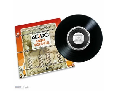 AUSTRALIA 2020 / 2021 AC / DC COLOURED UNC 20 CENT...
