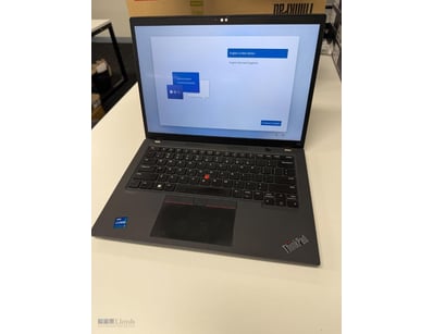 Lenovo ThinkPad laptop computer in dark charcoal/ ...