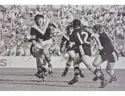BLACK AND WHITE RUGBY PHOTOGRAPHS. 
JOHN BERNE & G...