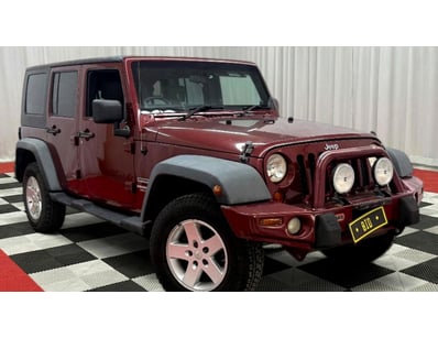 <b>2009 Jeep Wrangler JK Limited Convertible - Red...