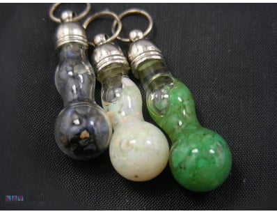 AUSTRALIAN OPAL, SAPPHIRE , CHRYSOPRASE PENDANTS  ...