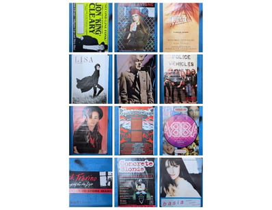 COLLECTION OF MUSIC POSTERS, INCLUDING JON "KING" ...