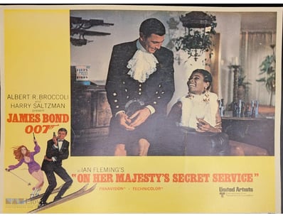 JAMES BOND 007 "ON HER MAJESTY'S SECRET SERVICE" L...