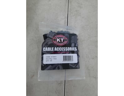 Box of cable accessories hole plug 7.8mm, unknown ...