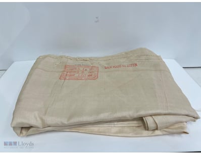 THREE LARGE VINTAGE JAPANESE GOVERNMENT SILK FABRI...