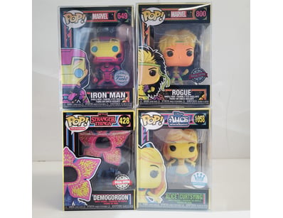 FUNKO POP VINYL COLLECTION - MARVEL, DISNEY, NETFL...