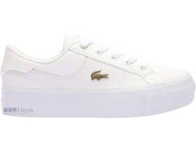 RRP $169 Lacoste Women's Ziane Platform Sneaker (U...