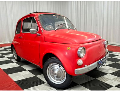 <b>1972 Fiat 500 - Red - 84,387 Miles - Classic It...