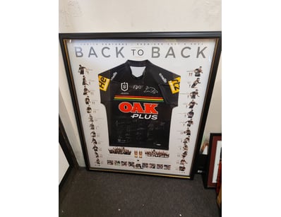 PENRITH PANTHERS NRL PREMIERS 2021 & 2022 BACK-TO-...