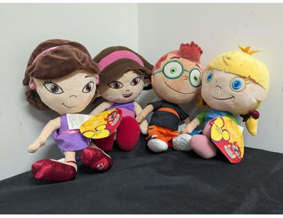 VINTAGE PLAYSKOOL PIPEWORKS PLUSH TOY COLLECTION -...