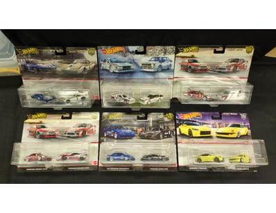 6X ASSORTED HOT WHEELS CAR CULTURE DUO PACKS

It...