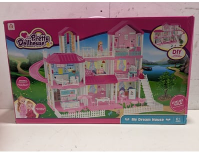 RRP $150.00 - Pretty Dollhouse "My Dream House" pl...