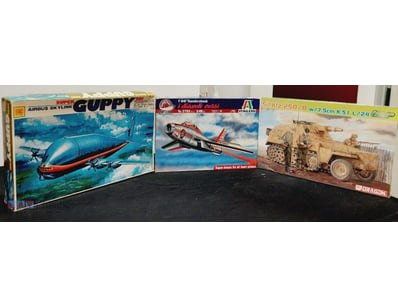 VINTAGE SCALE MODEL AIRCRAFT AND MILITARY VEHICLE ...