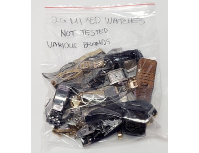 COLLECTION OF 20 MIXED UNTESTED WATCHES - VARIOUS ...
