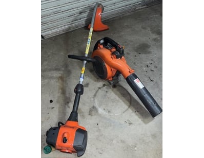 Husqvarna line trimmer and blower. 1 x 525BX blowe...