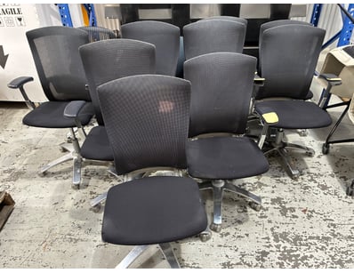 Office chairs, includes brands such as life and fo...