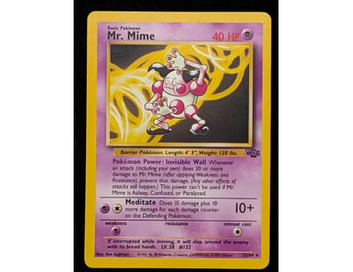 MR.MIME POKÉMON TRADING CARD - BASE SET #22/64

...