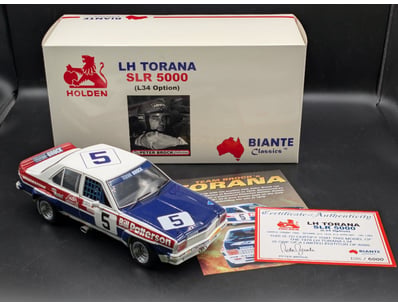 BIANTE CLASSICS 1976 LH TORANA SLR 5000 L34 DIE-CA...