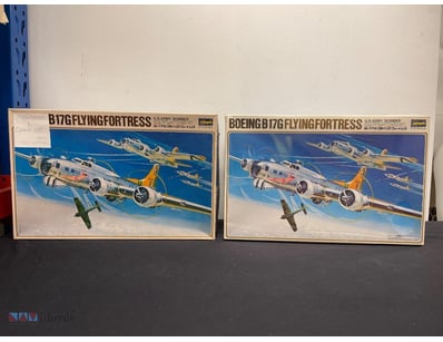 VINTAGE AIRCRAFT MODEL KIT COLLECTION - BOEING B17...