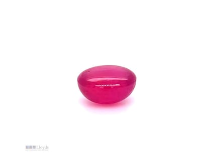 RED RUBY - OVAL CABOCHON SHAPE 12MM X 10MM 8CT    ...