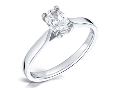 Luxury Platinum Diamond Engagement Ring Collection - Lot 1