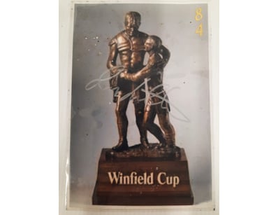 ERIC GROTHE SIGNED WINGFIELD CUP PHOTO

Item Size:...
