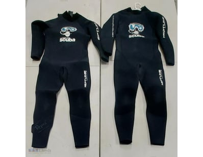 Lot of 2 wetsuits for water sports enthusiasts. Br...