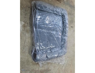 Soft dog bed, grey finish.

BID PER EACH.

