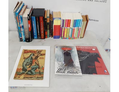 ASSORTED COMICS AND BOOKS

Condition: Good - Refer...