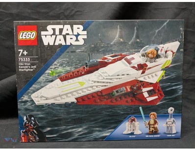 LEGO STAR WARS 75333 OBI-WAN KENOBI'S JEDI STARFIG...