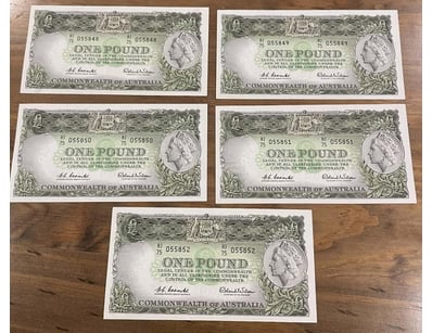 Banknotes & Coins (A999) - Lot 582