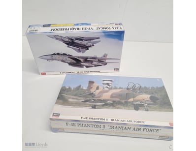 HASEGAWA LIMITED EDITION AIRCRAFT MODEL KITS - F-1...