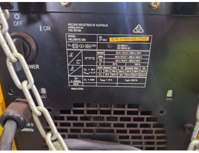 WELDMATIC 500i MIG/MAG Welding Machine by Welding ...