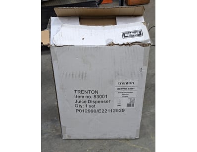 Trenton Item No. 83001 Juice Dispenser Deluxe Sing...