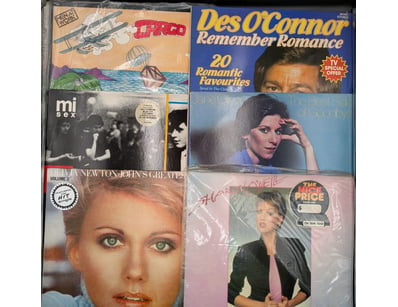 VINTAGE VINYL RECORD COLLECTION - 1970S-1980S POP/...